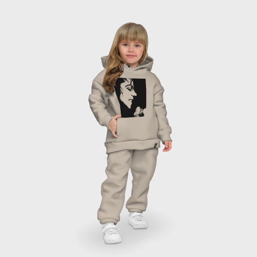 Детский костюм хлопок Oversize Michael Jackson 14, цвет миндальный - фото 8