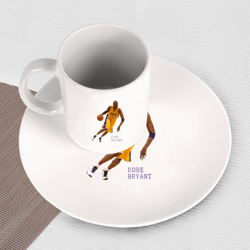 Набор: тарелка + кружка Kobe Bryant - Lakers - фото 3