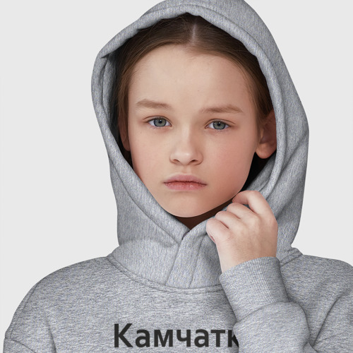 Детское худи Oversize хлопок Камчатка, цвет меланж - фото 6