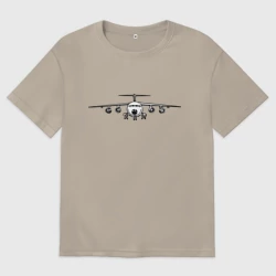 Мужская футболка хлопок Oversize Авиация 2