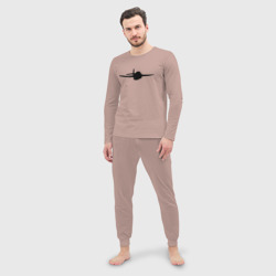 Мужская пижама с лонгсливом хлопок Авиация 3 - фото 2