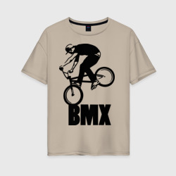 Женская футболка хлопок Oversize BMX 3
