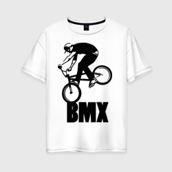 Женская футболка хлопок Oversize BMX 3