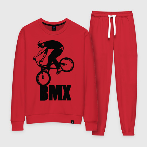 Женский костюм хлопок BMX 3, цвет красный