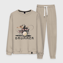 Мужской костюм хлопок Drummer