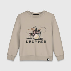 Детский свитшот хлопок Drummer