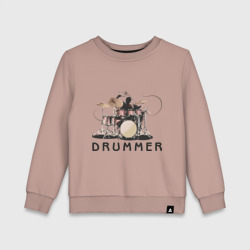 Детский свитшот хлопок Drummer