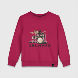 Детский свитшот хлопок Drummer