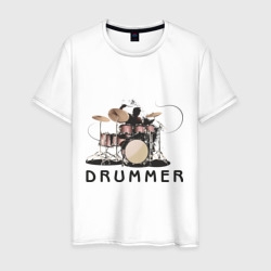 Мужская футболка хлопок Drummer