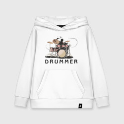 Детская толстовка хлопок Drummer