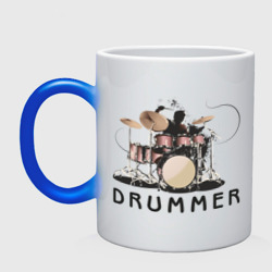 Кружка хамелеон Drummer