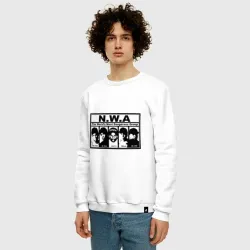 Мужской свитшот хлопок NWA - фото 2