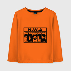 Детский лонгслив хлопок NWA