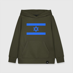 Детская толстовка хлопок Флаг Израиля