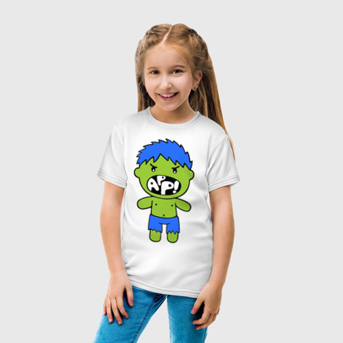 Детская футболка хлопок Суперы (1), цвет белый - фото 5