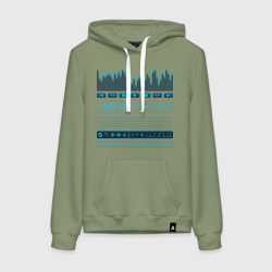 Женская толстовка хлопок Атрибуты звукоинженера 4