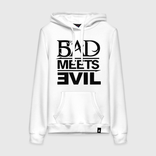 Женская Толстовка Bad Meets Evil (хлопок)