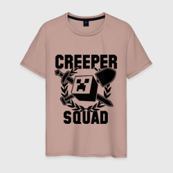 Мужская футболка хлопок Minecraft Squad