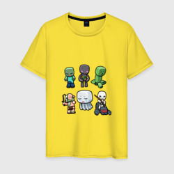 Мужская футболка хлопок Minecraft units