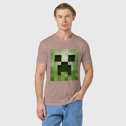 Мужская футболка хлопок Мinecraft Creeper - фото 2