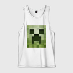 Мужская майка хлопок Мinecraft Creeper