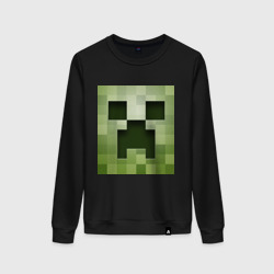 Женский свитшот хлопок Мinecraft Creeper