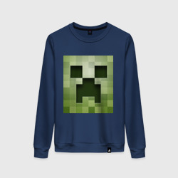 Женский свитшот хлопок Мinecraft Creeper