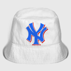 Женская панама хлопок NY Yankees blue