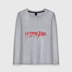 Женский лонгслив хлопок My Dying Bride logo