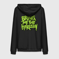 Мужская толстовка на молнии хлопок Bring me the horizon green