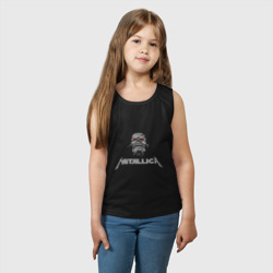 Детская майка хлопок Metallica scool - фото 2