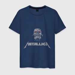 Мужская футболка хлопок Metallica scool