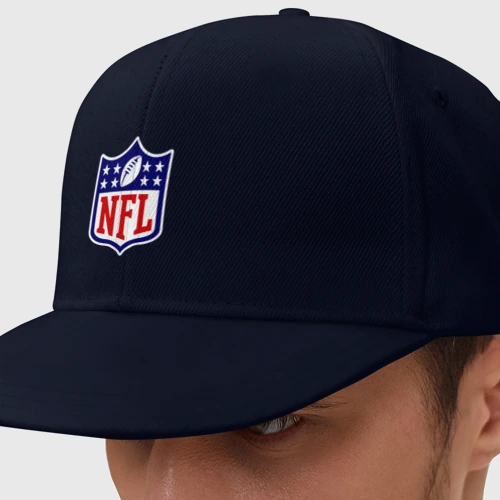 Кепка снепбек с прямым козырьком NFL
