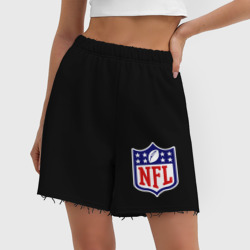 Женские шорты oversize футер хлопок NFL - фото 2