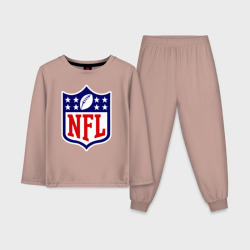 Детская пижама с лонгсливом хлопок NFL
