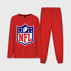 Мужская пижама с лонгсливом хлопок NFL