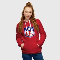 Женская толстовка хлопок NFL - фото 2