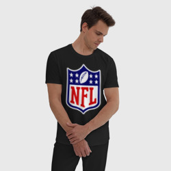 Мужская пижама хлопок NFL - фото 2