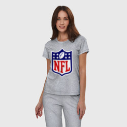 Женская пижама хлопок NFL - фото 2