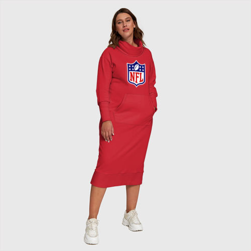 Платье удлиненное хлопок NFL - фото 9