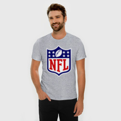 Мужская футболка хлопок Slim NFL - фото 2