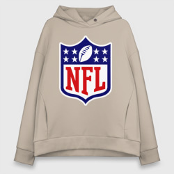 Женское худи Oversize хлопок NFL