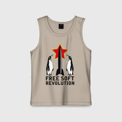 Детская майка хлопок Free Soft Revolution2