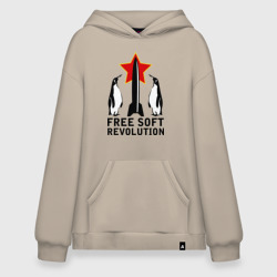 Худи SuperOversize хлопок Free Soft Revolution2