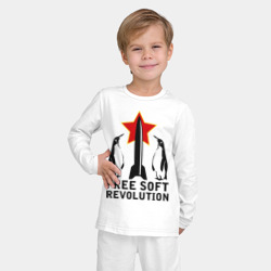 Детская пижама с лонгсливом хлопок Free Soft Revolution2 - фото 2