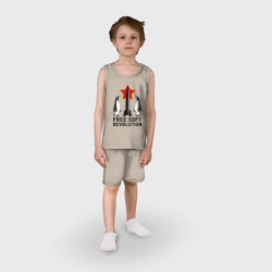 Детская пижама с шортами хлопок Free Soft Revolution2 - фото 2