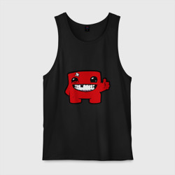 Мужская майка хлопок Super Meat Boy