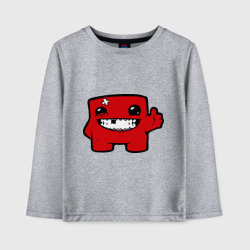 Детский лонгслив хлопок Super Meat Boy