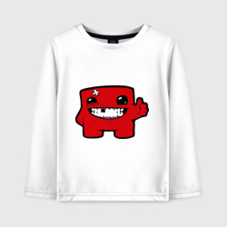 Детский лонгслив хлопок Super Meat Boy
