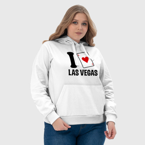 Женская толстовка хлопок I Love Las Vegas - фото 6